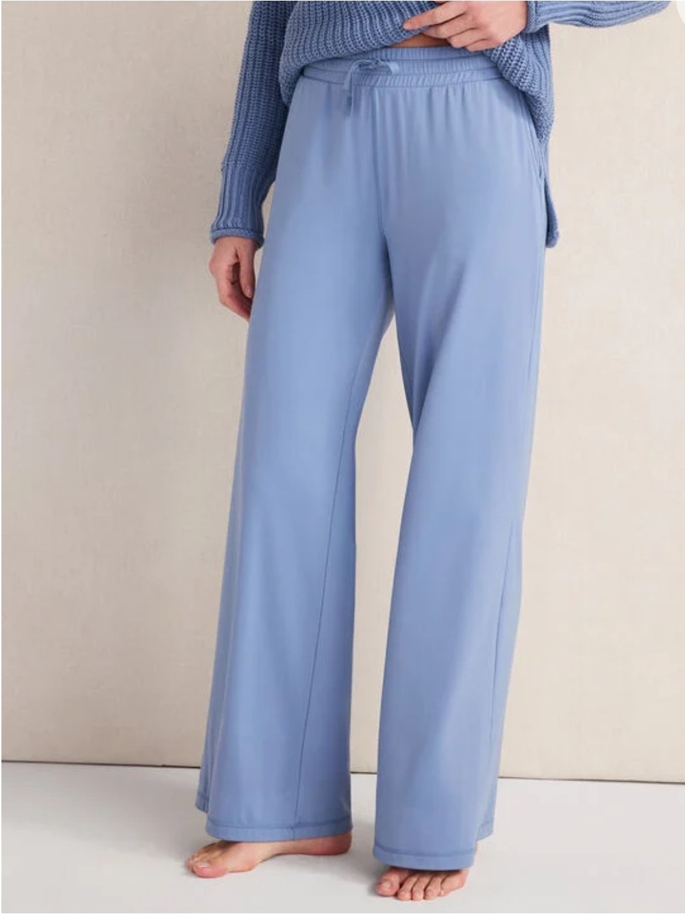 Haven Well Within Balance drawstring pants lake blue large